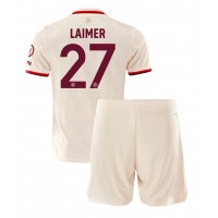 Bayern Munich Konrad Laimer #27 Tretí Detský futbalový dres 2024-25 Krátky Rukáv (+ trenírky)